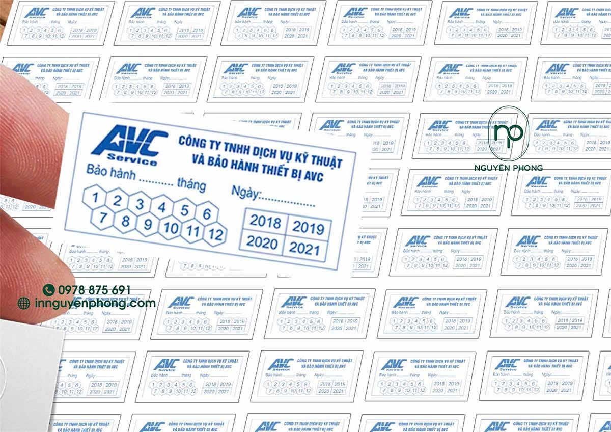 Tem bảo hành điện thoại: Tăng cường uy tín cho sản phẩm